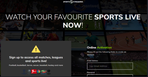 Watch live sports